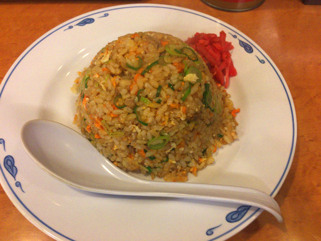 Fried rice at Ebisuya