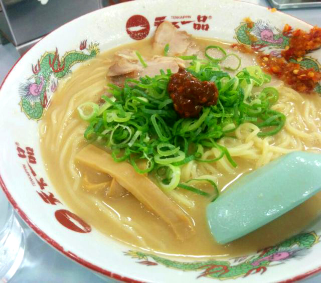 Tenkaippin Nijo station shop's Ramen