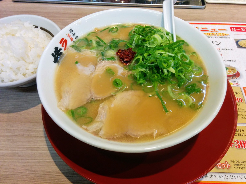 横綱一乗寺店のラーメン