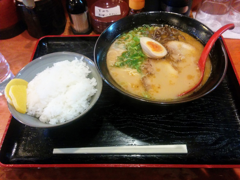 肥後もっこすのラーメン