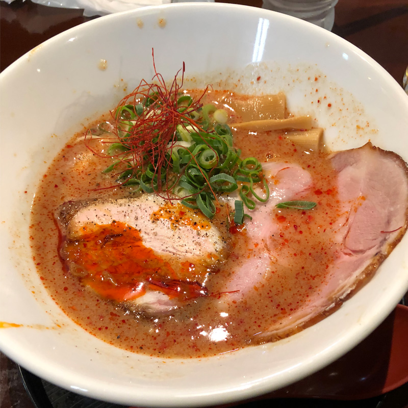 delicious spicy Akakage ramen