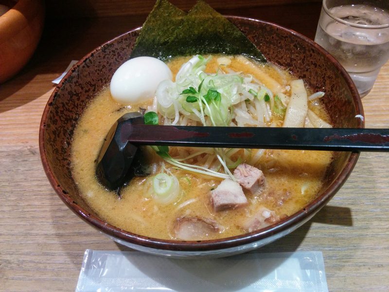 白樺山荘のラーメン