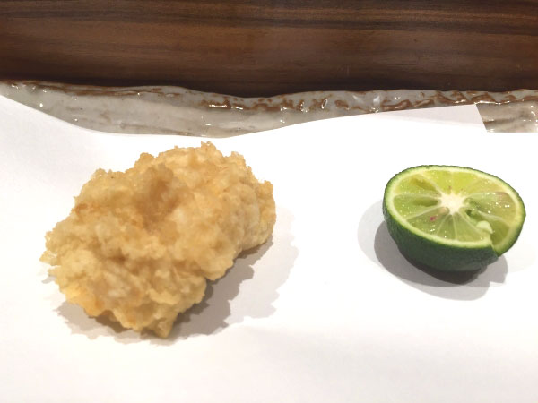 tempura of hamo