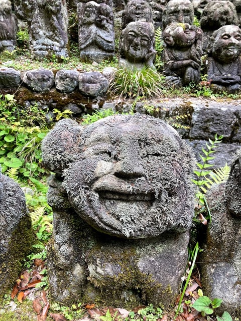 Smiling Arhat Statue