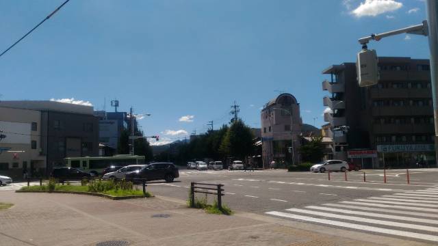 堀川北大路通りの景色