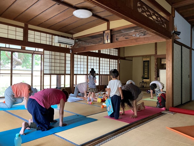 yoga風景