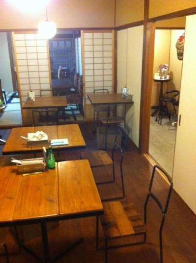 Photo of the interior of Machiya Cafe Reinbeck