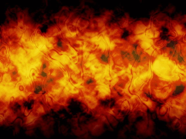 燃え盛る炎（火事・災害のイメージ）