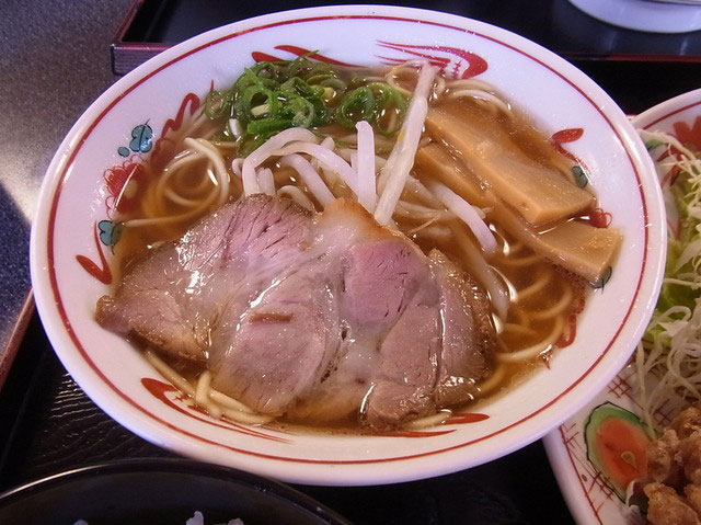 喜らくさんのラーメン