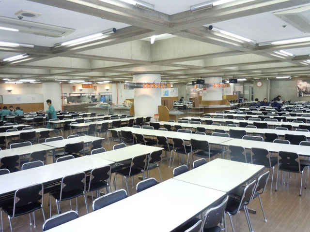 The cafeteria at Otani University