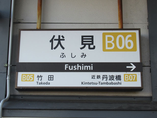 Kintetsu Fushimi station