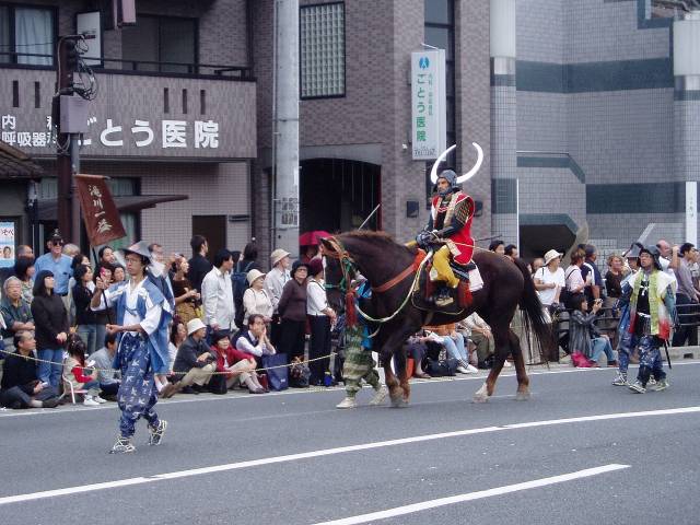 Oda Nobunaga's procession to the capital