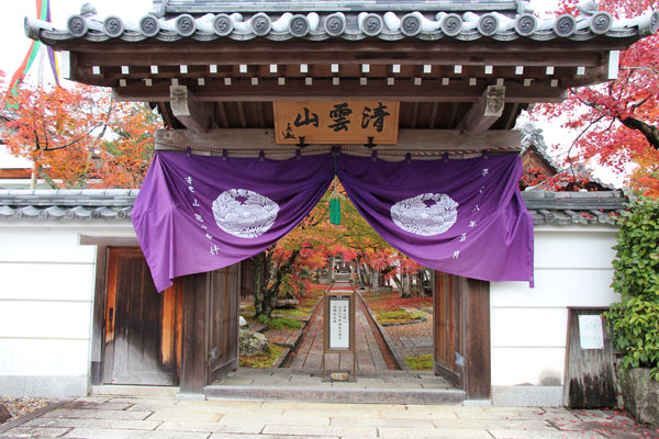 圓成寺の門