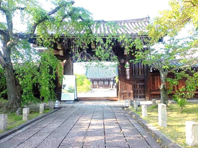 妙覚寺の門
