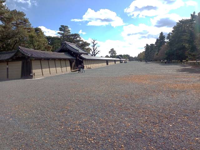 京都御苑の景色