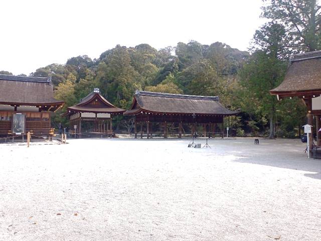 上賀茂神社の境内１