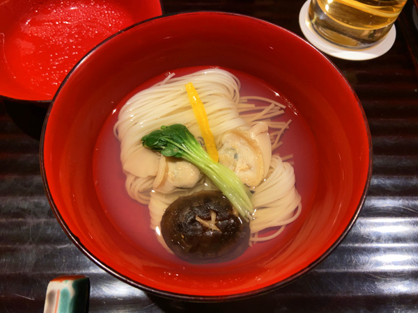 蛤のにゅうめん