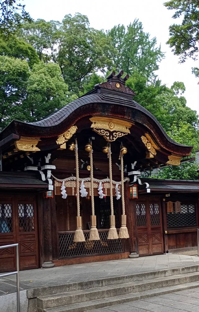 護王神社本殿。