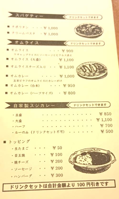 メニュー１