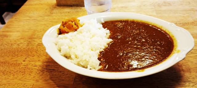 自家製スジカレー。