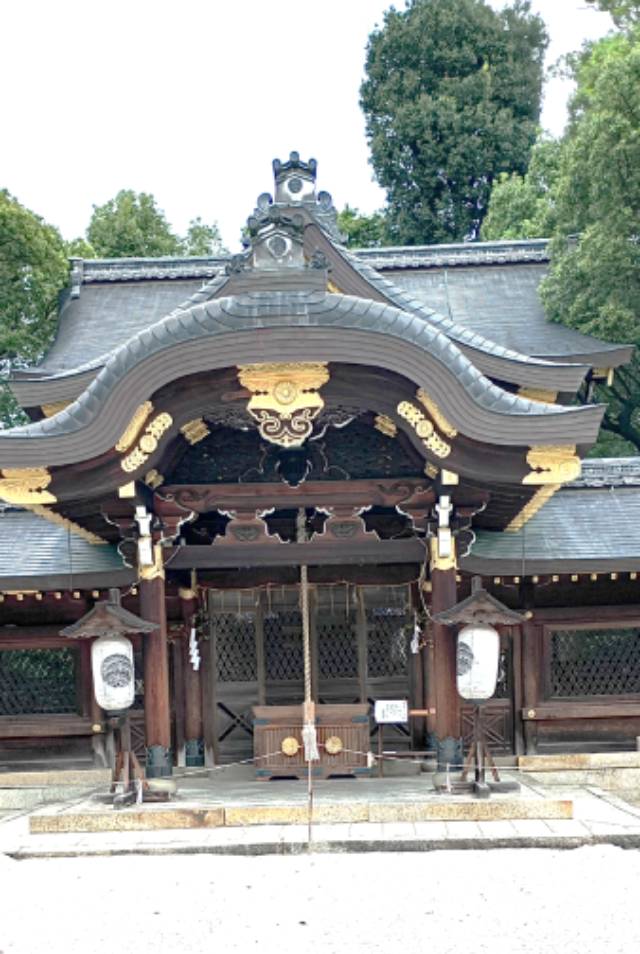 今宮神社の本殿。