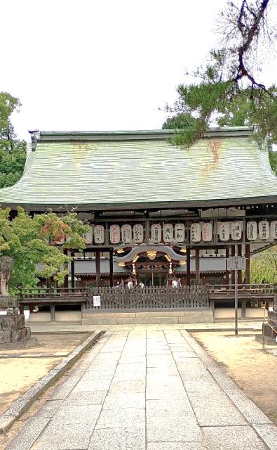 今宮神社の境内その２（舞台）