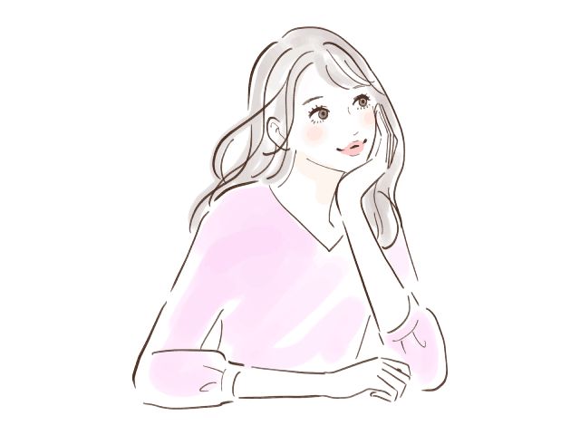 物思いに耽る人。