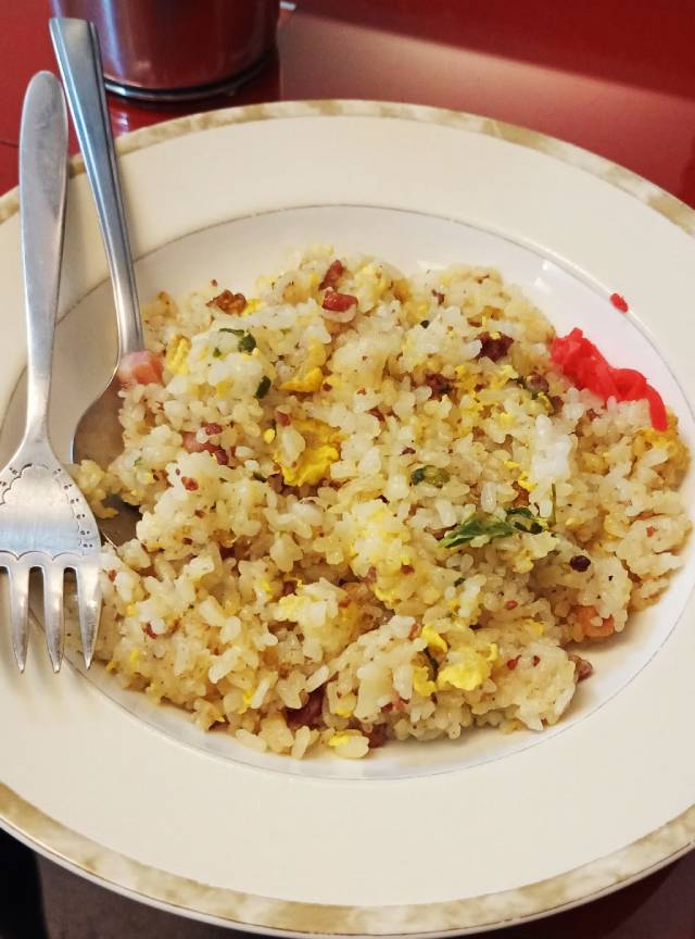 喫茶店のピラフ。