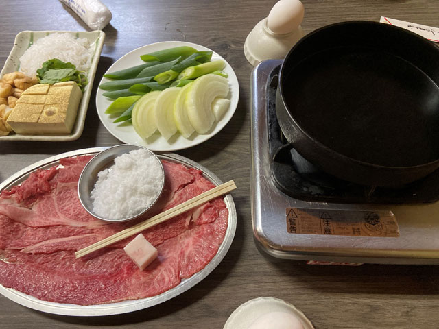すき焼き一式