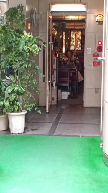 純喫茶ラテンの外観。